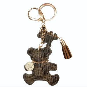 Teddy Bear Key Chain Purse Chain